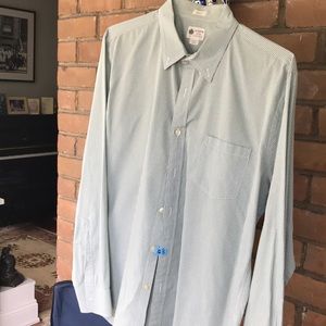 JCrew checked l/s cotton button down shirt